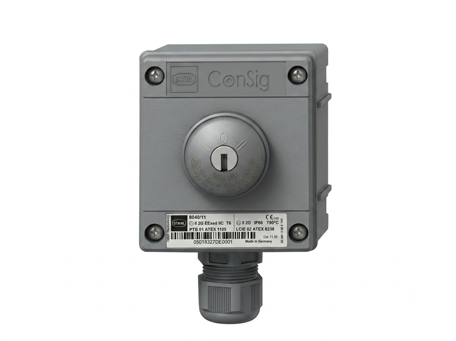 ATEX Key Switch Open-Close