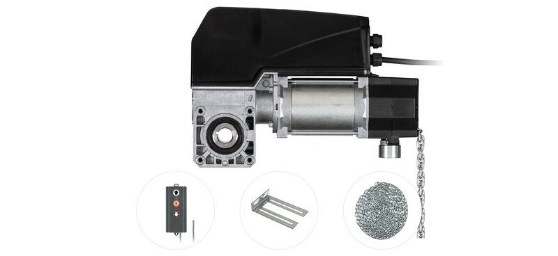 VTA 11-72 Sectional Door Motor 24V Hand Chain CS-I 15 (364Kgs max.)